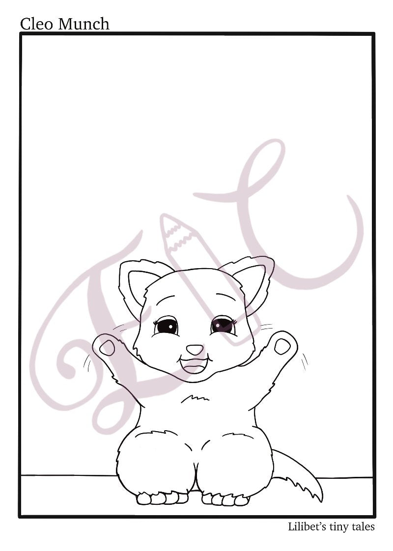 Colouring Bundle Tiny Tales Characters