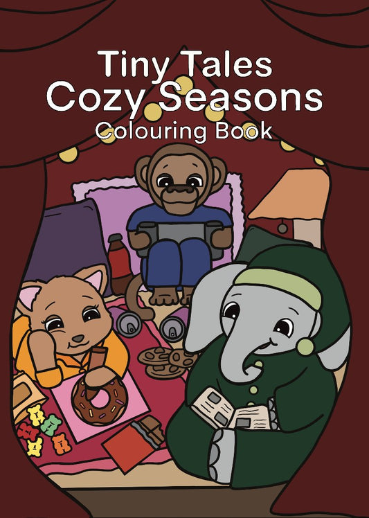 Tiny Tales Cozy Seasons Colouring Book