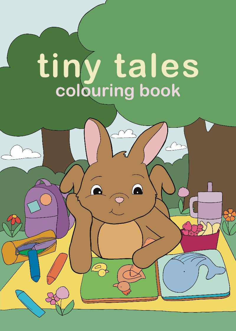 Tiny Tales Colouring Book